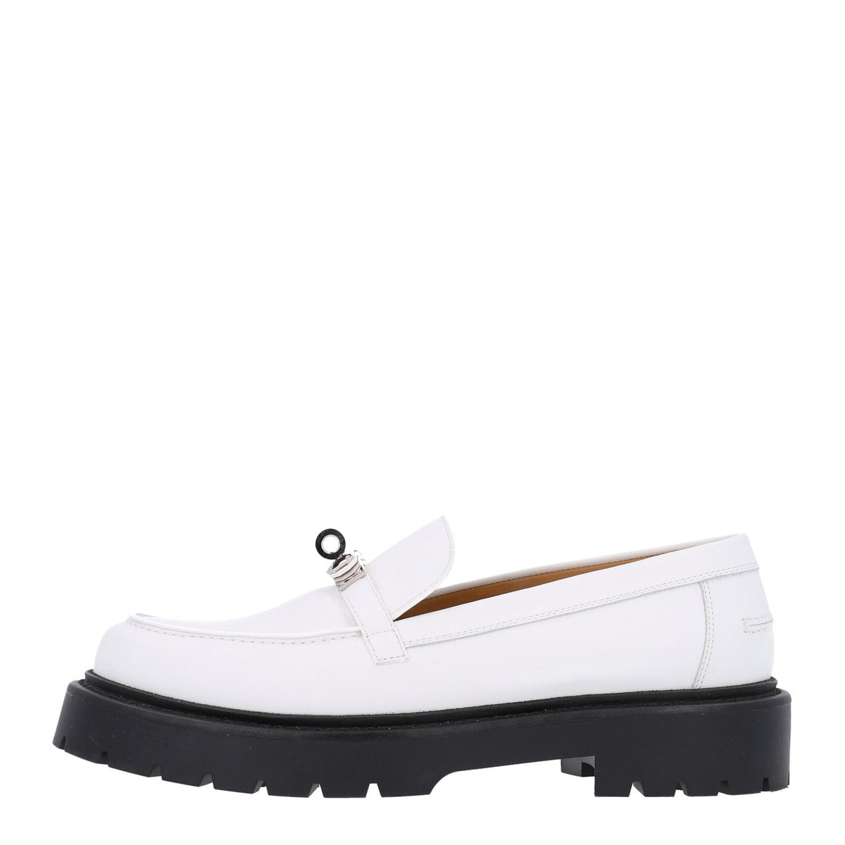 Calfskin Icone Loafers White