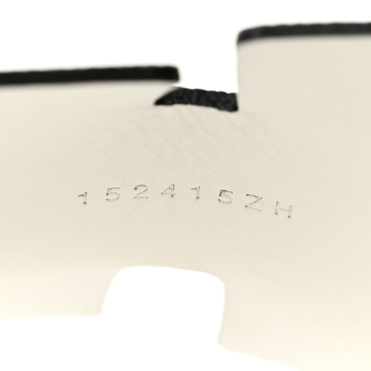 Hermes Epsom Izmir Men's Sandals Black