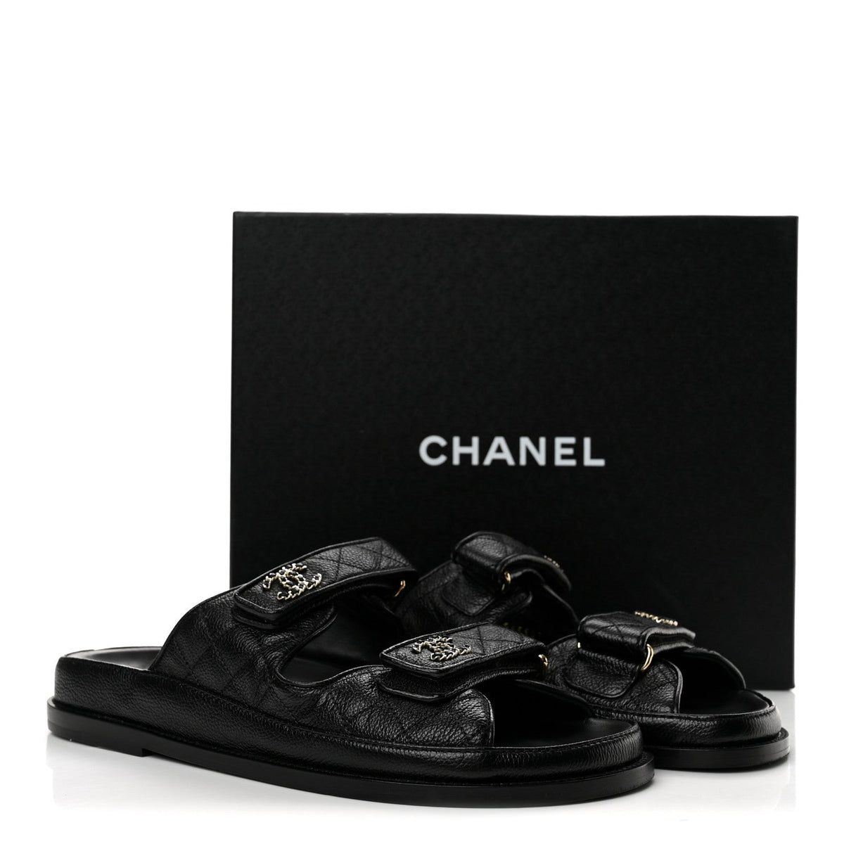 Chanel Grained Calfskin Women's Shoes