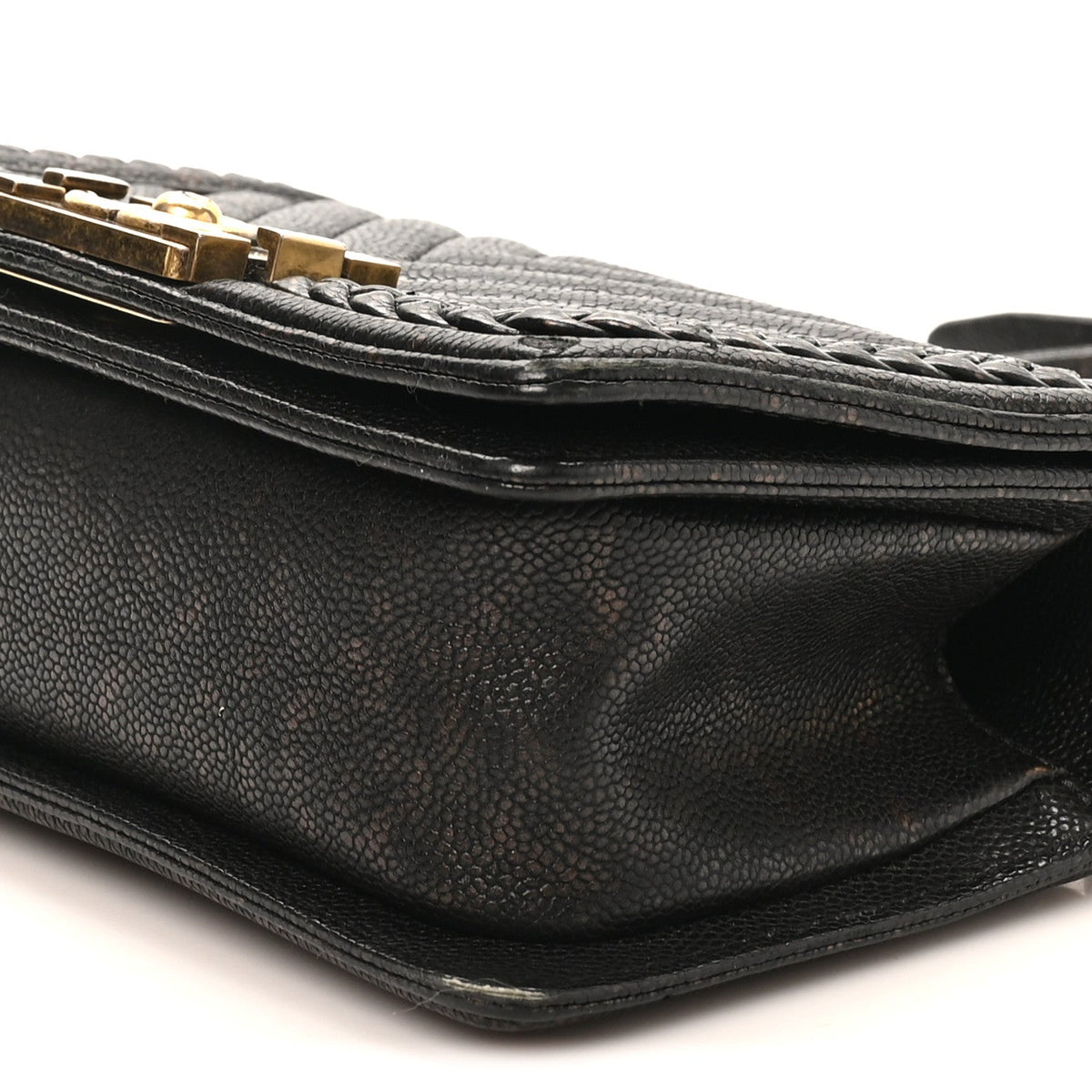 Small Calfskin Flap Shoulder Bag