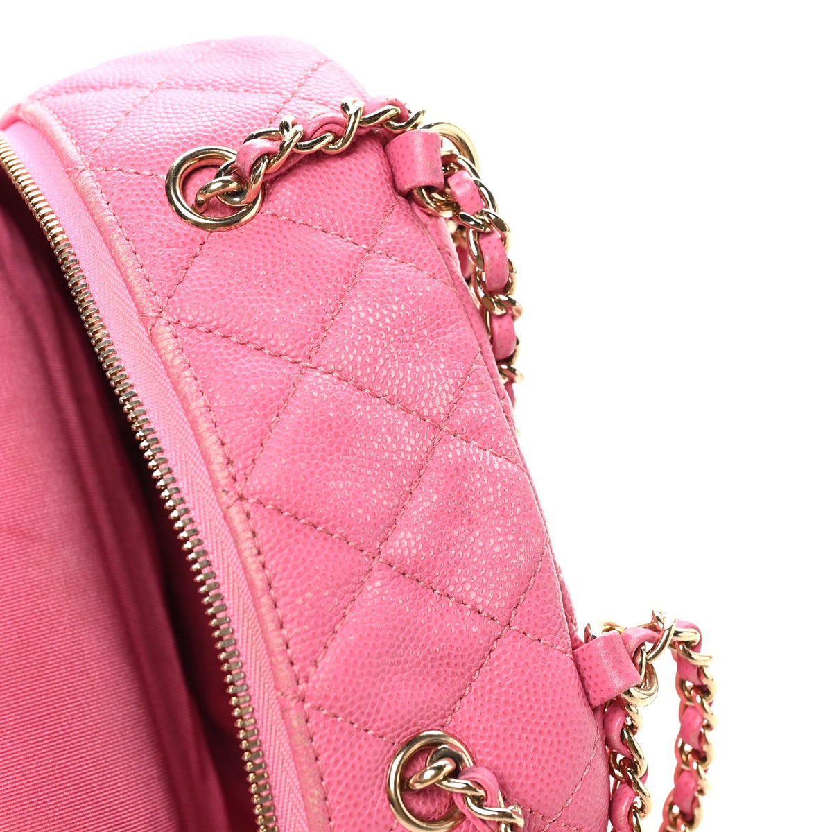Small Quilted Caviar Backpack