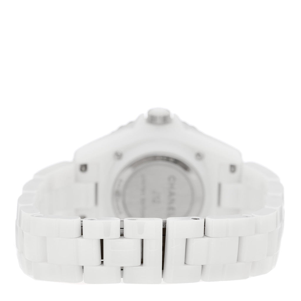 Chanel Stainless Steel Ceramic 33mm J12 Wanted de Chanel Watch White