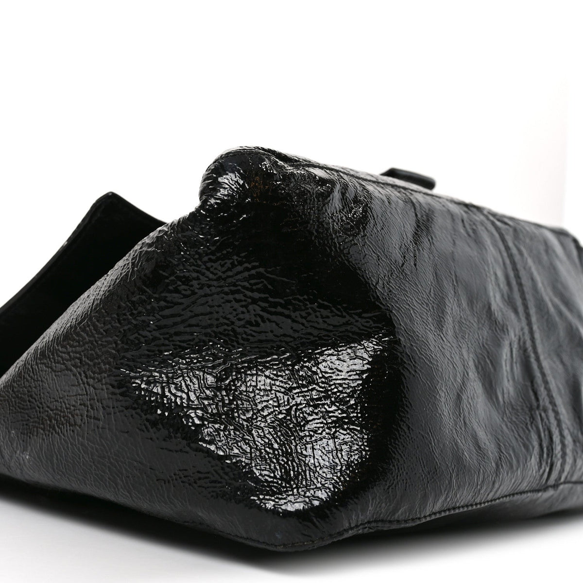Fendi Patent Mama Baguette Black