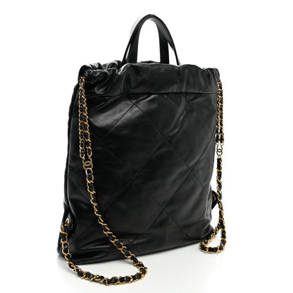 Quilted Calfskin Backpack