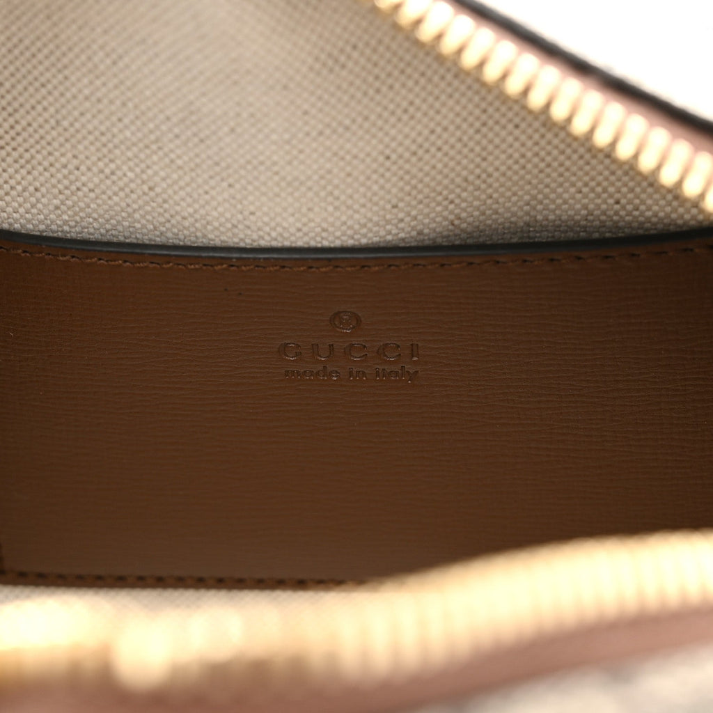 Gucci GG Supreme Interlocking G Small Duffle Beige Ebony