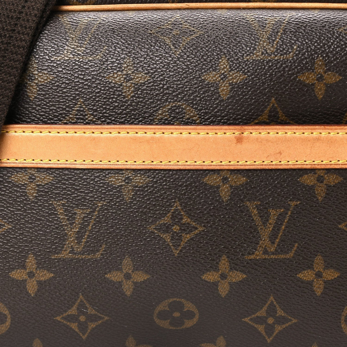 Louis Vuitton Monogram Reporter PM Brown