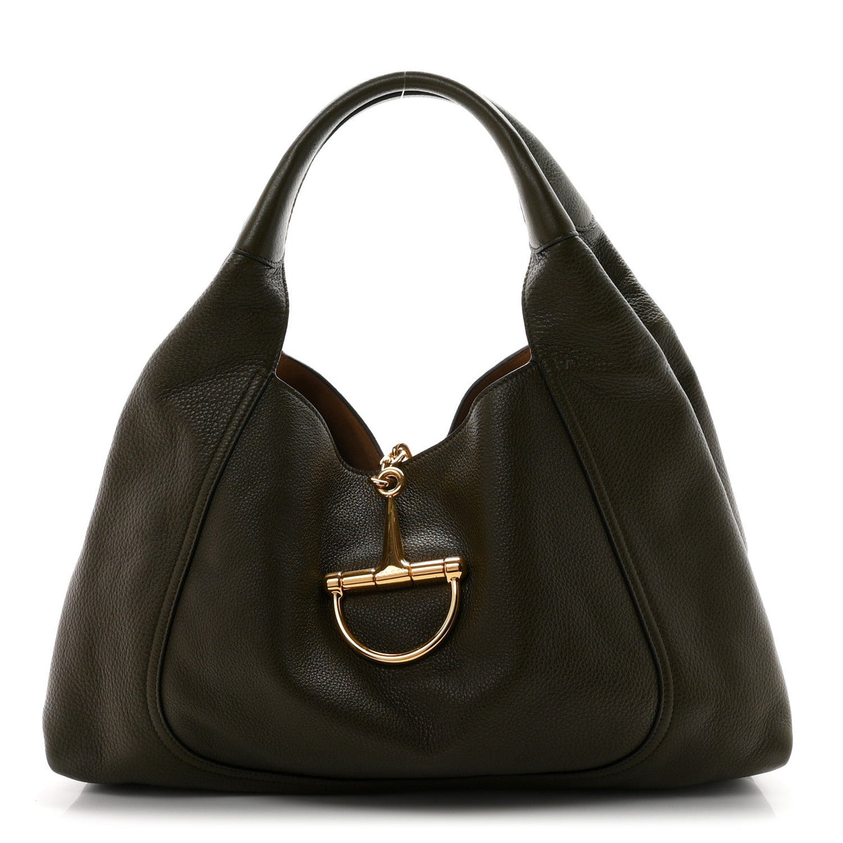 Maxi Calfskin Shoulder Bag - Green