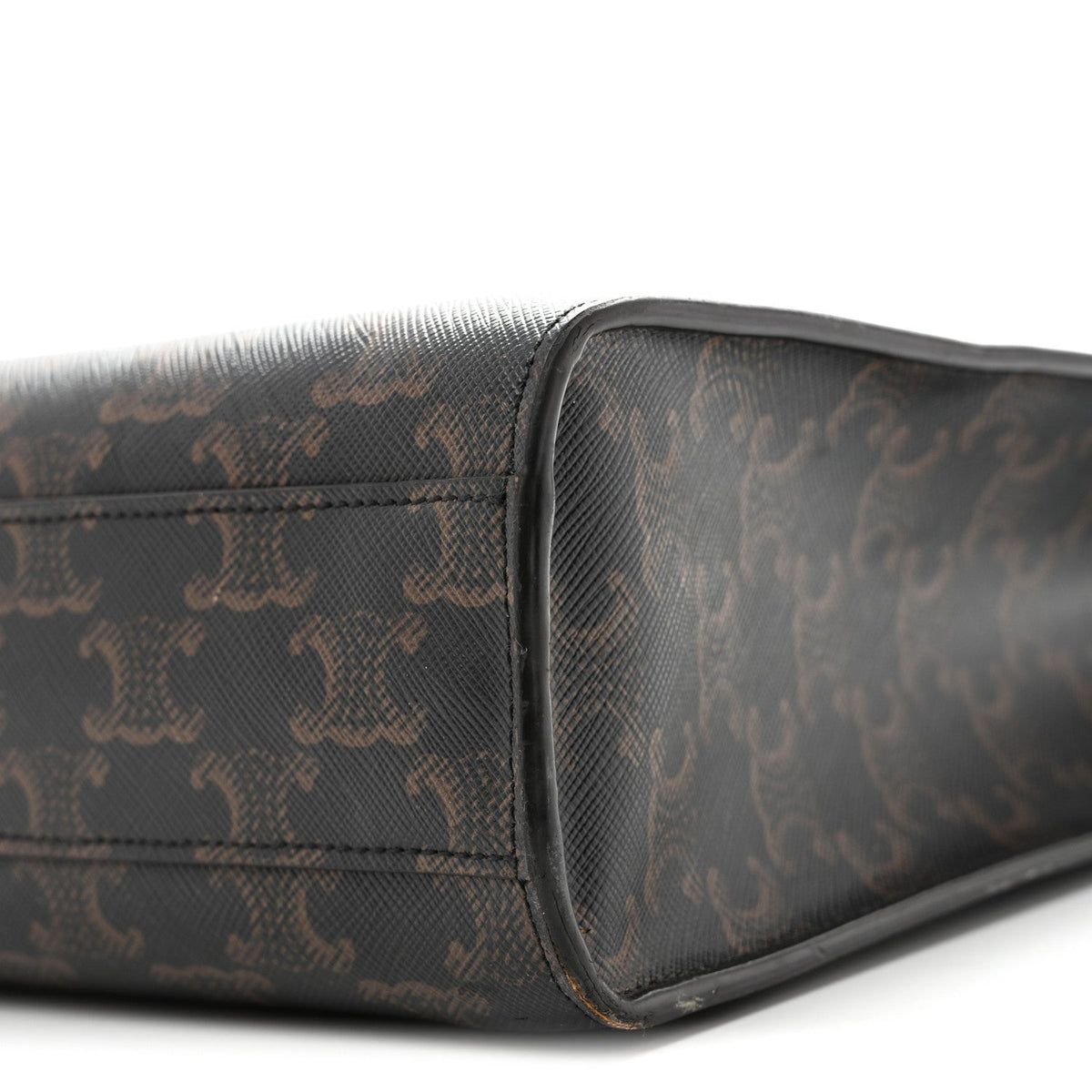 Small Calfskin Canvas Handbag