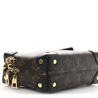 Louis Vuitton Monogram Petite Malle Souple Black