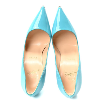 Christian Louboutin Patent So Kate 120 Women's Pumps 36.5 Pacific