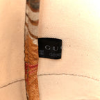 Gucci GG Supreme Monogram Flora Small Ophidia Tote Beige White