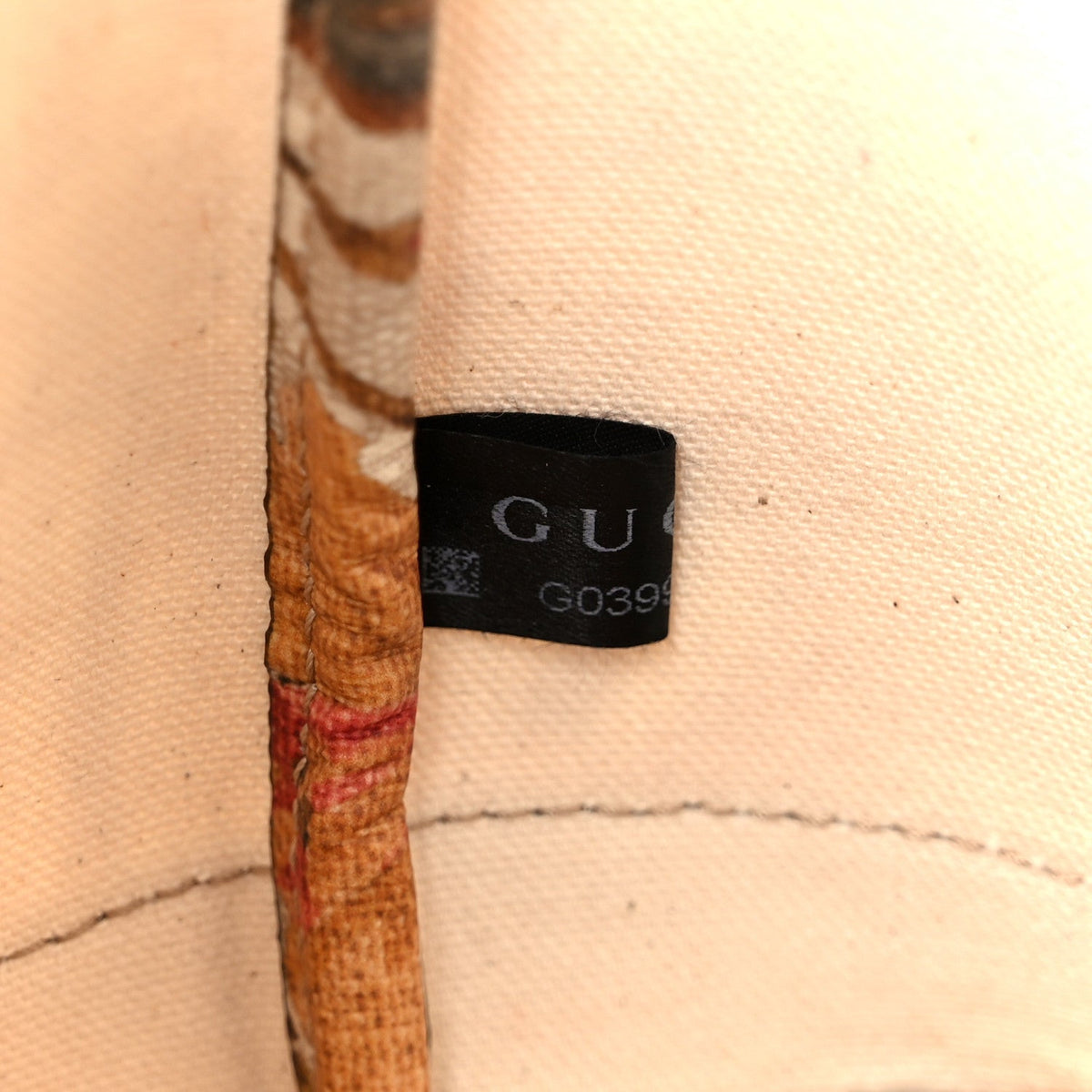 Gucci GG Supreme Monogram Flora Small Ophidia Tote Beige White