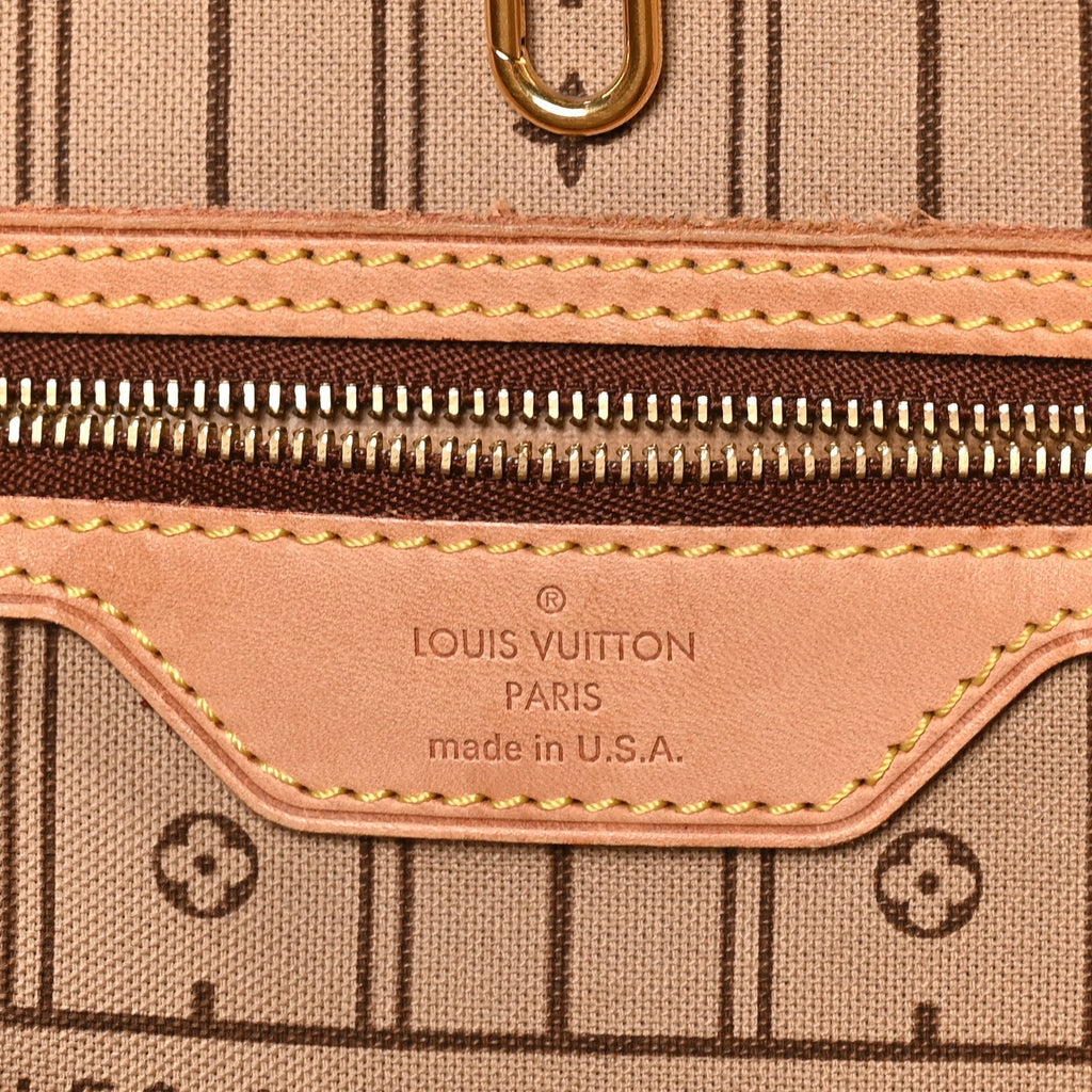 Louis Vuitton Monogram Neverfull GM Bag Brown