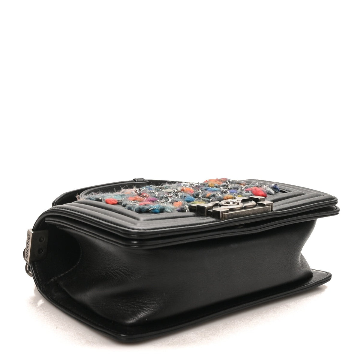 Small Calfskin Flap Shoulder Bag