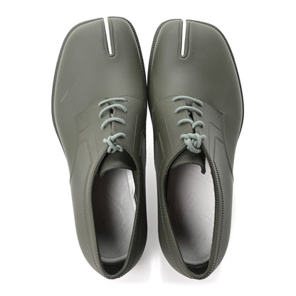 Maison Margiela PVC Tabi Lace-Ups Derby 41 Green