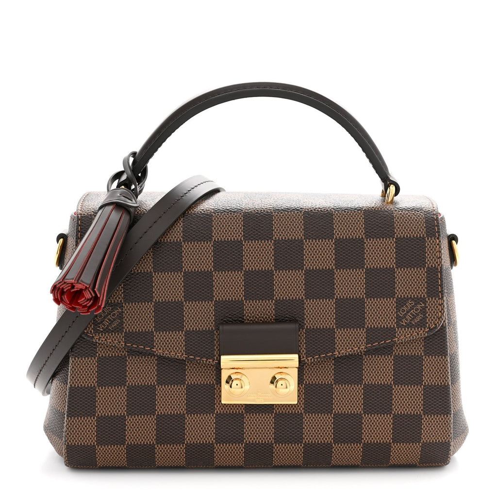 Louis Vuitton Damier Ebene Croisette Brown