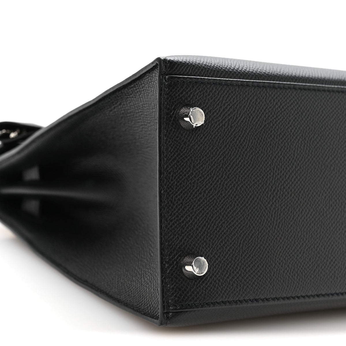 Hermes Epsom Calfskin Kelly Sellier 28 Bag Black