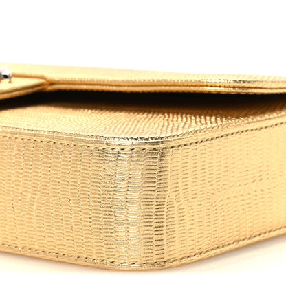 Small Calfskin Flap Shoulder Bag