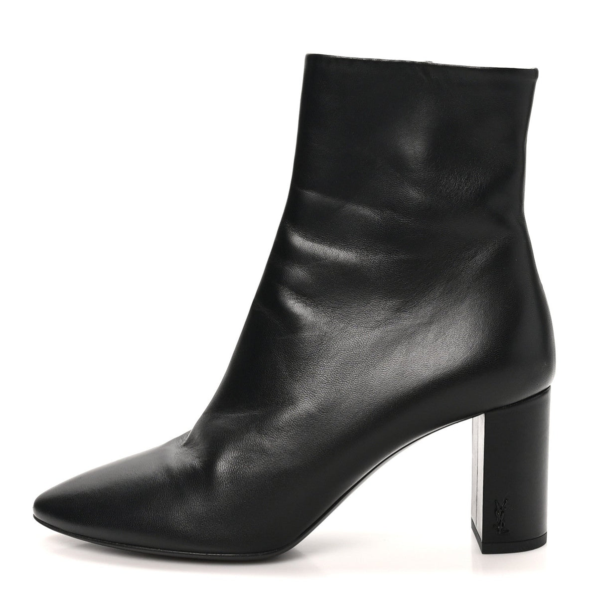 Nappa Vendome Loulou Ankle Zip Boot Black