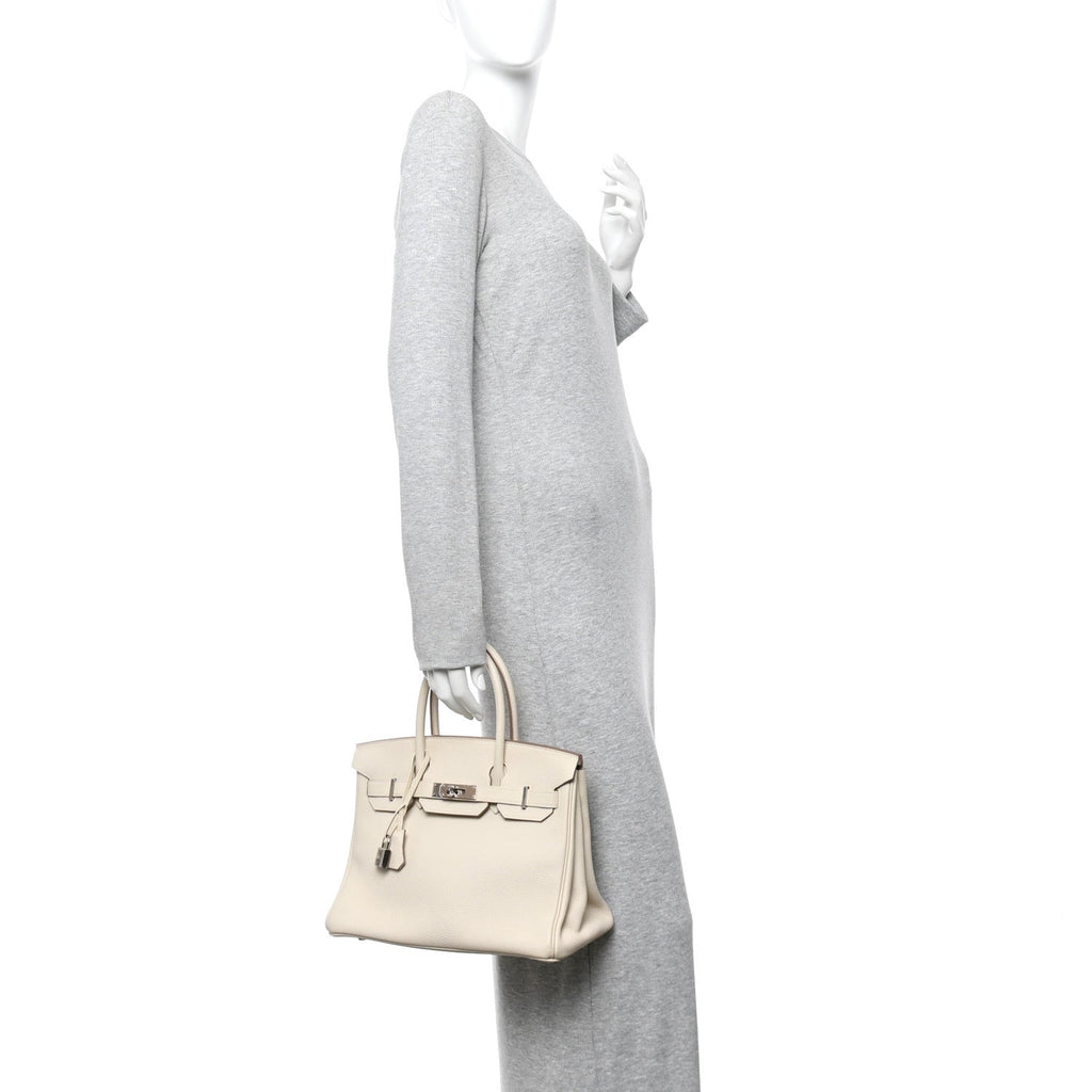 Hermes Togo Birkin 30 Craie