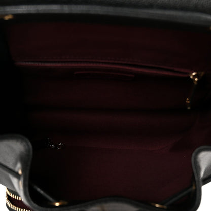 Quilted Caviar Backpack