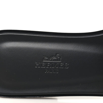 Hermes Box Calfskin Oran Women's Shoes