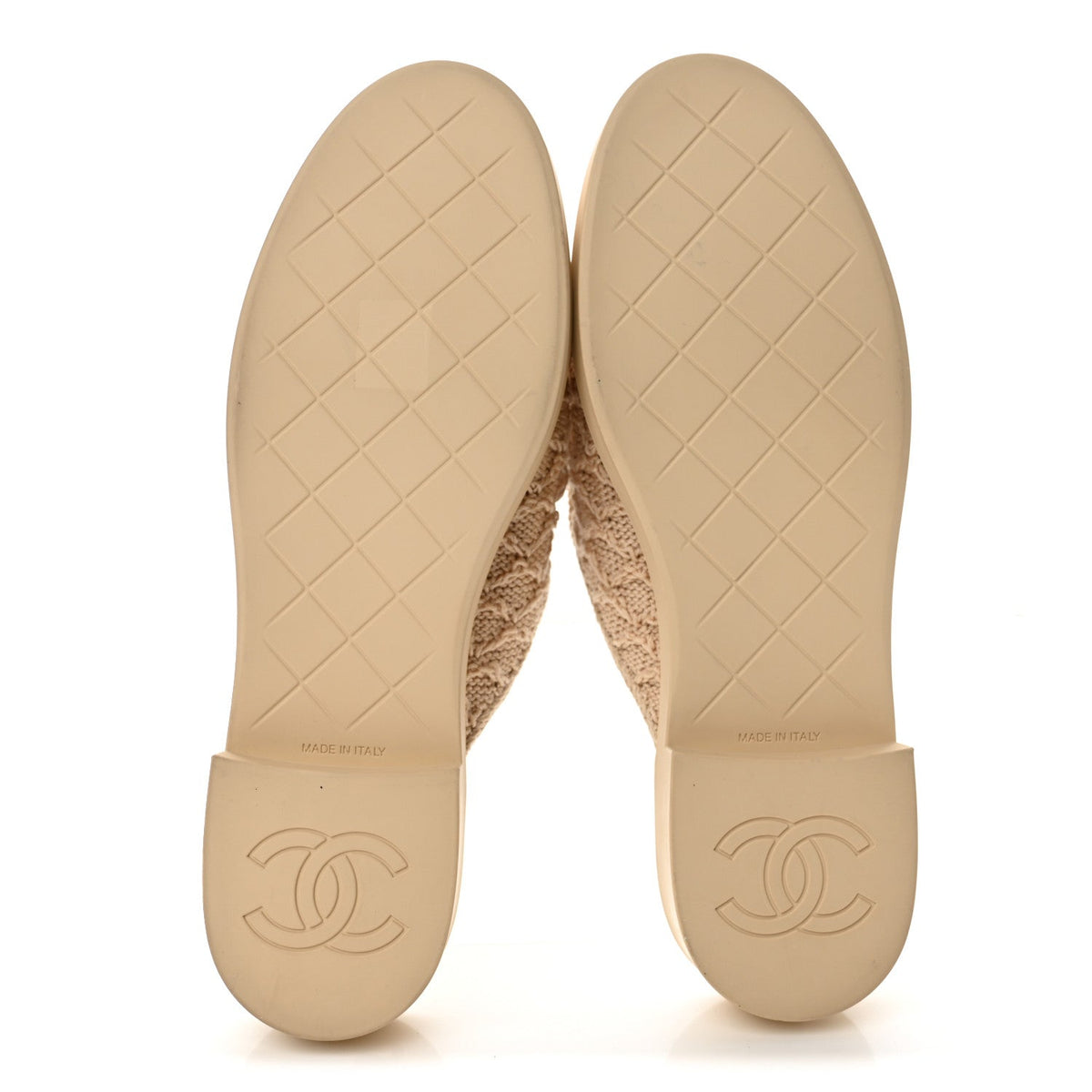 Chanel Quilted CC Turnlock Women's Mules