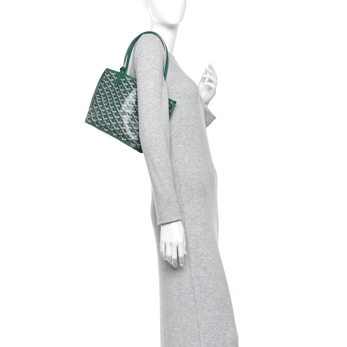 Goyard Goyardine Reversible Mini Anjou Green