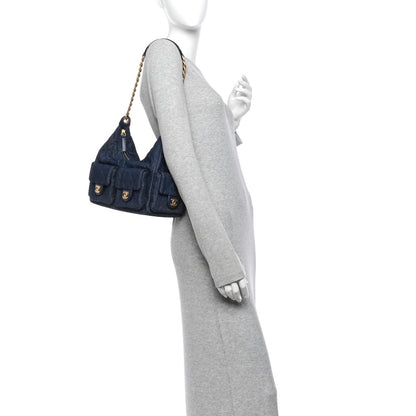 Maxi Quilted Hobo Bag