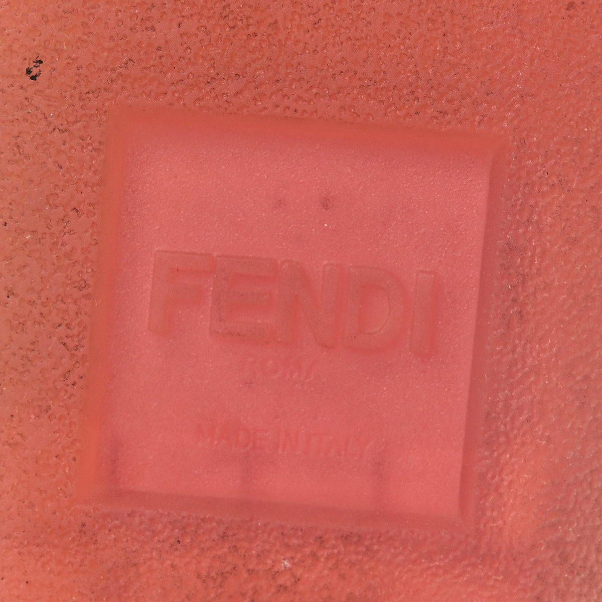 Fendi Corda FF Canvas Women's Promenade Low Top Sneakers 36.5 Pink