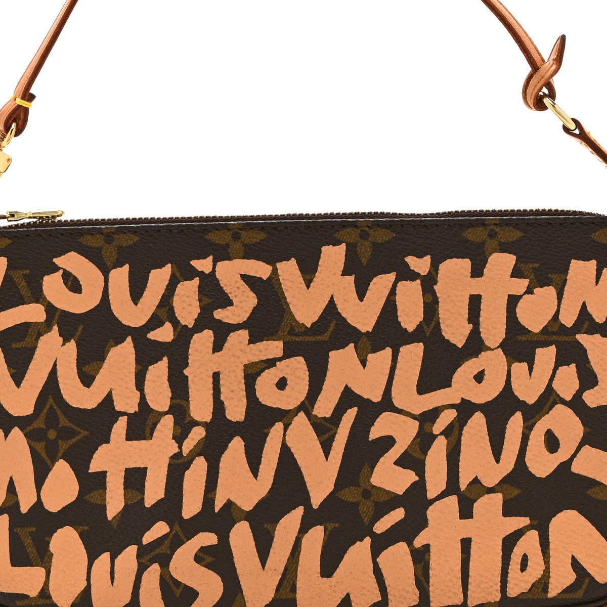 Monogram Graffiti Pochette Accessories P Handbag