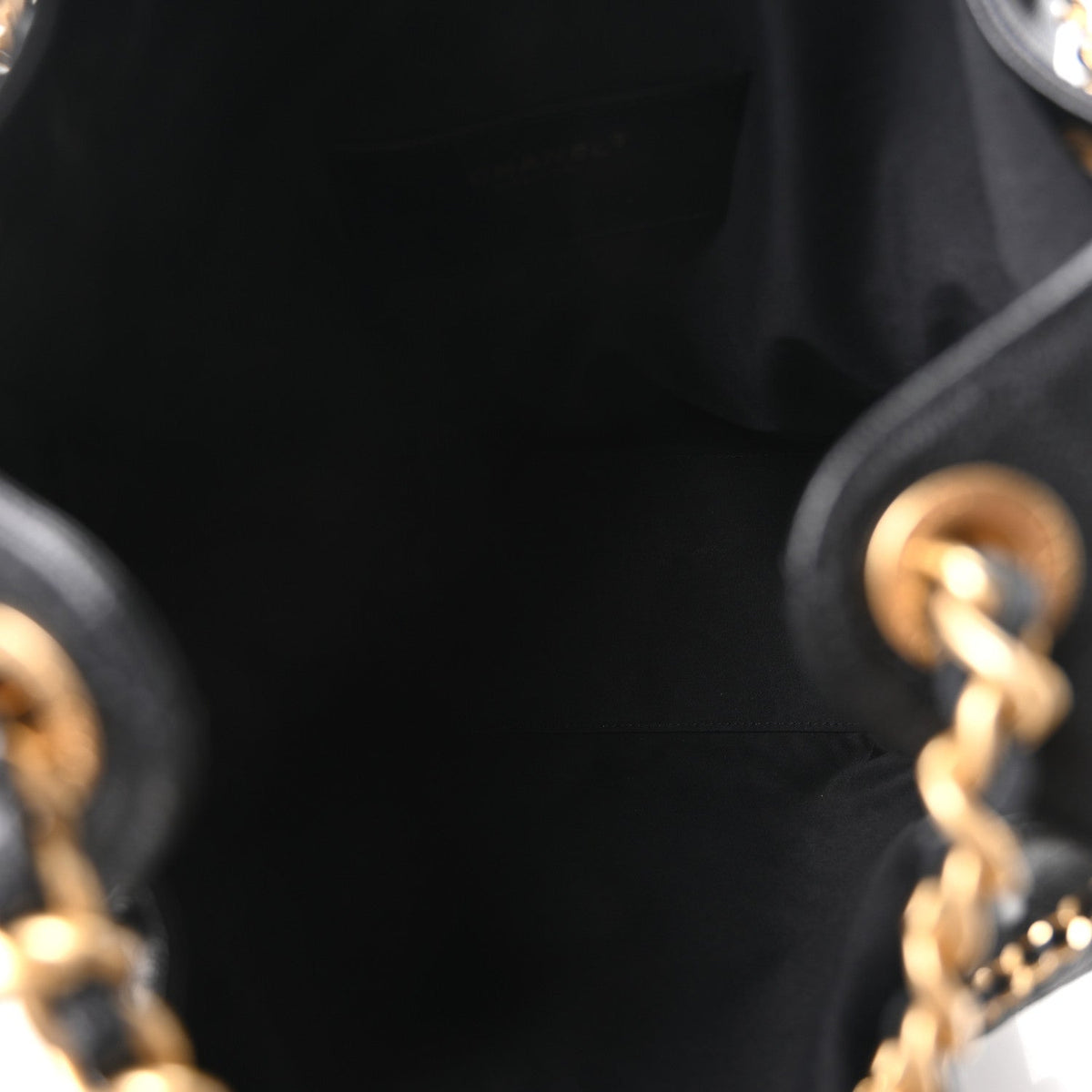 Medium Quilted Caviar Handbag