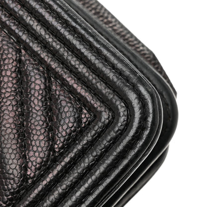 Quilted Caviar Wallet Bag