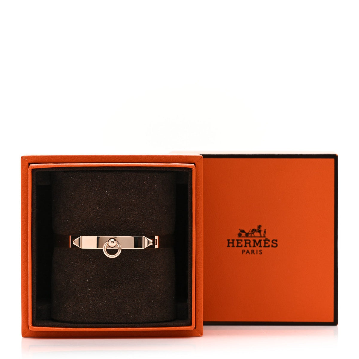 18K Rose Gold PM Collier De Chien Bracelet SH