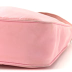 Prada Tessuto Nylon Saffiano Mini Re-Edition 2000 Bag Rosa