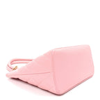 Chanel Caviar Quilted Medallion CC Tote Light Pink