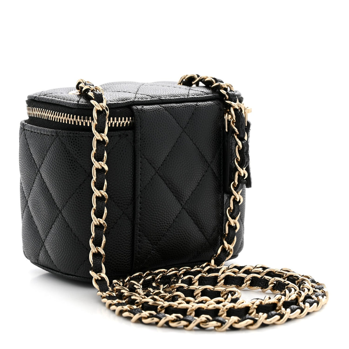 Mini Quilted Caviar Handbag