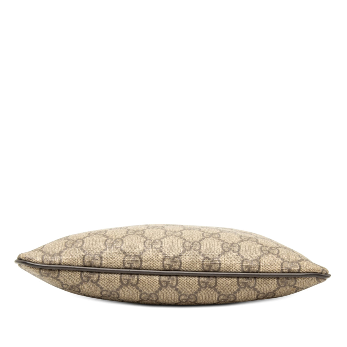 Zip Top Messenger Bag GG Coated Canvas Small