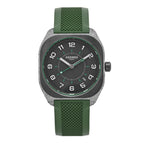Hermes Glass Fiber Ceramic Rubber 39mm H08 Automatic Watch Vert 1928498