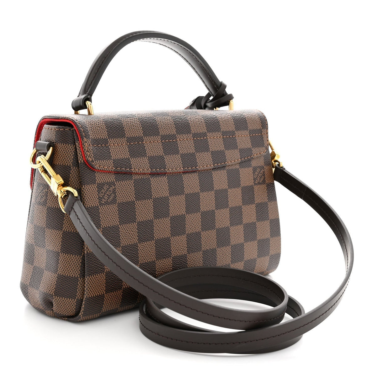 Louis Vuitton Damier Ebene Croisette Brown