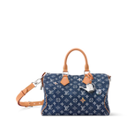 Men's Speedy 30 Bandoulière Bag Damoflage Indigo