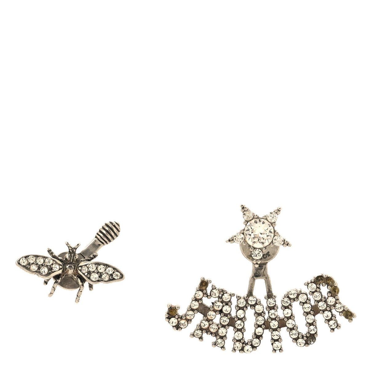 Christian DiorPalladium Crystal J'adior Earrings