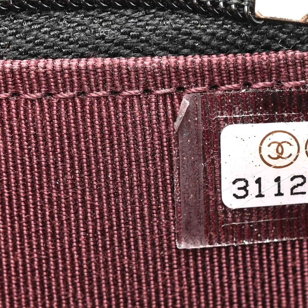 Chanel Caviar Quilted Mini Wallet on Chain WOC Black