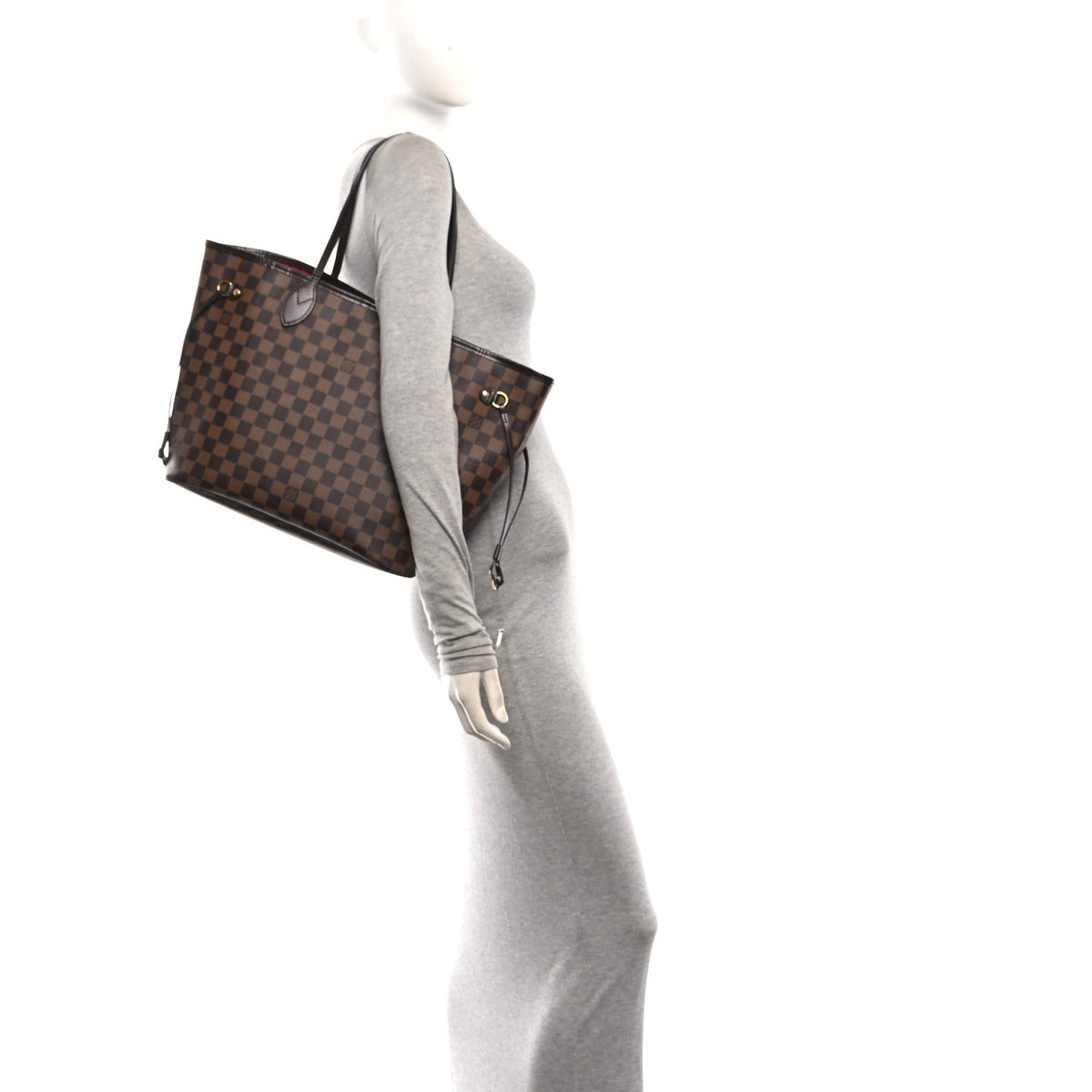 Damier Ebene Neo Neverfull Mm Handbag