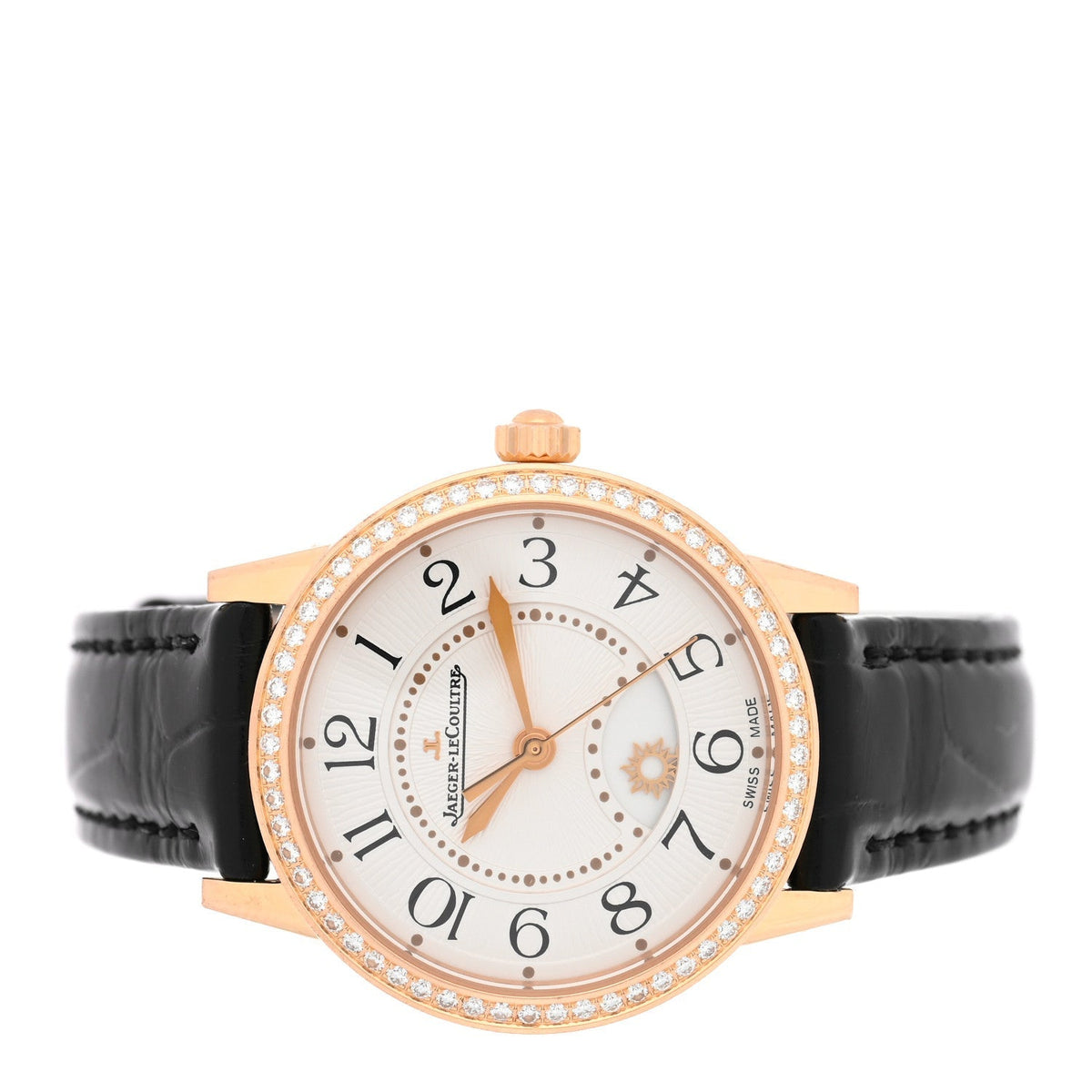 Jaeger-LeCoultre 18K Rose Gold 29mm Rendez-Vous Night & Day Watch 346.2.56.S