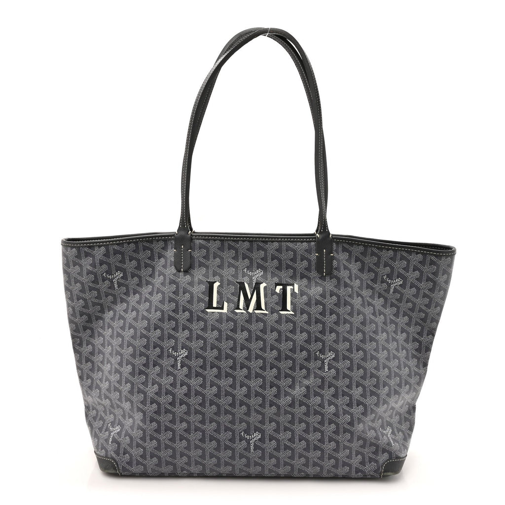 Goyard Goyardine Artois Tote Bag MM Grey