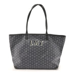 Goyard Goyardine Artois Tote Bag MM Grey