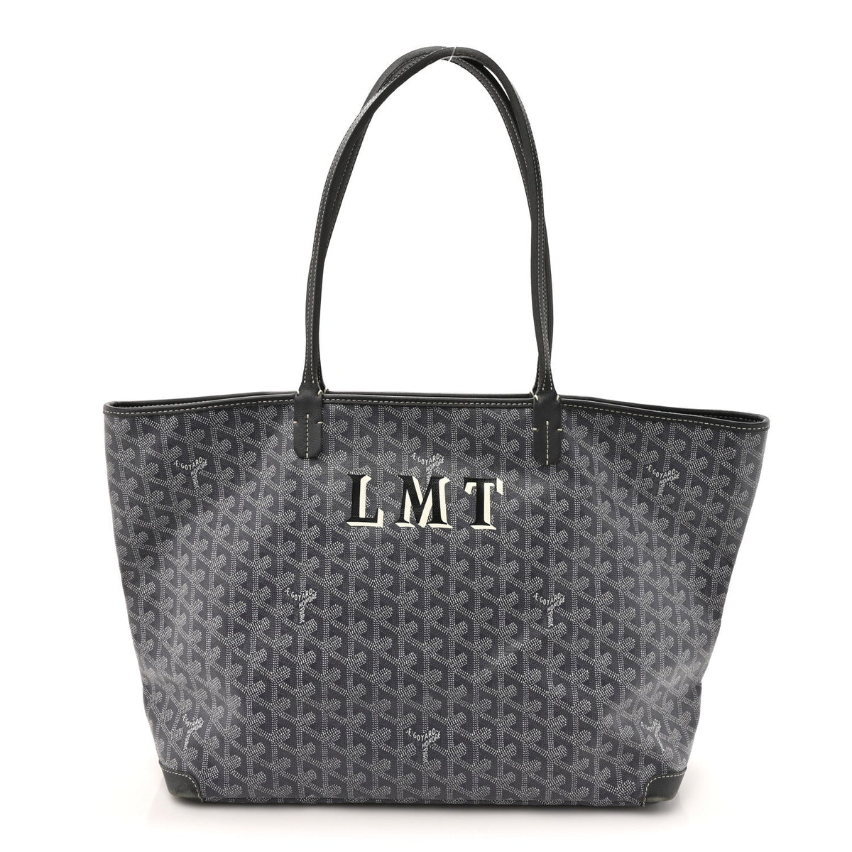 Goyard Goyardine Artois Tote Bag MM Grey