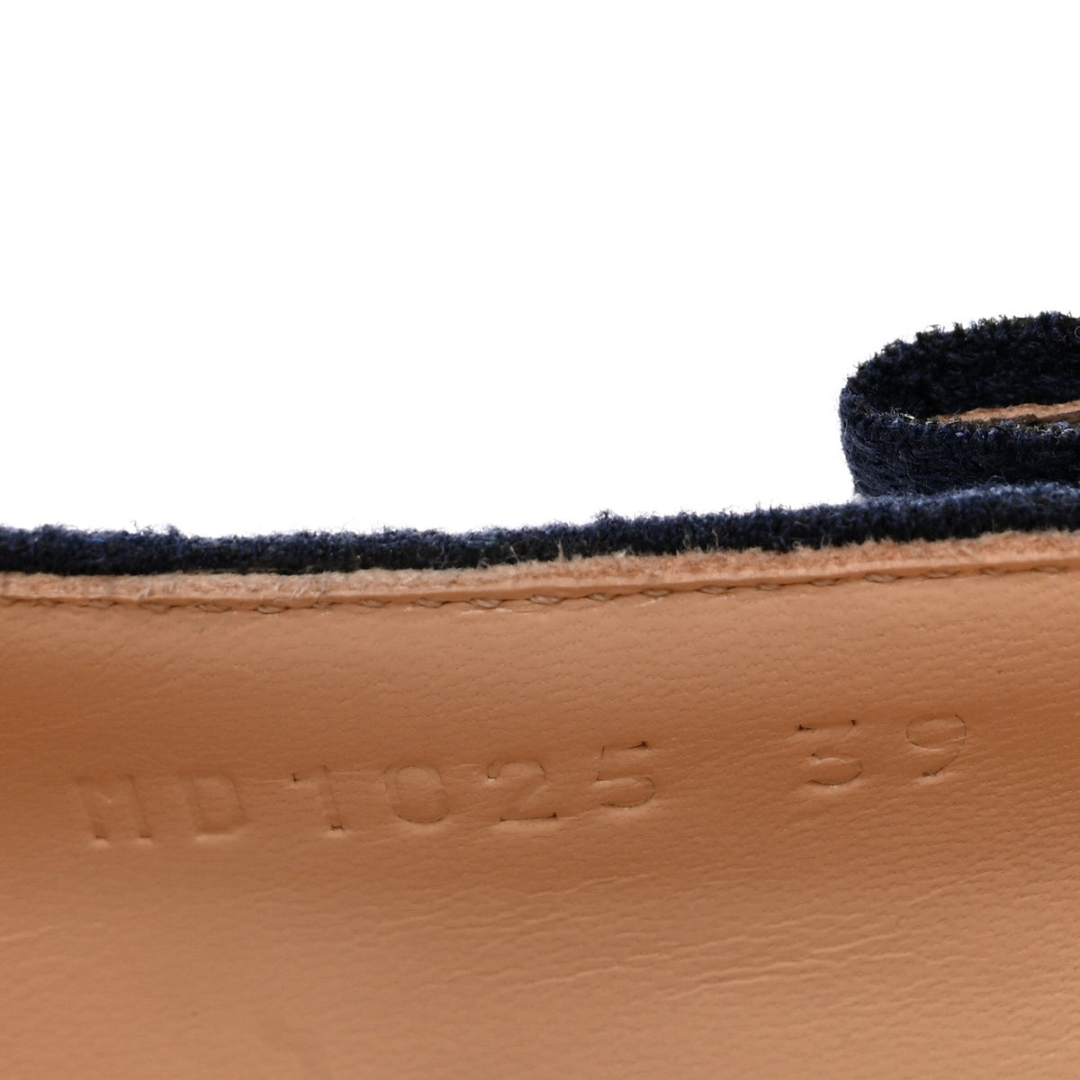 Christian Dior Embroidered Cotton Women's J'adior Slingback Pumps 39 Blue Ecru