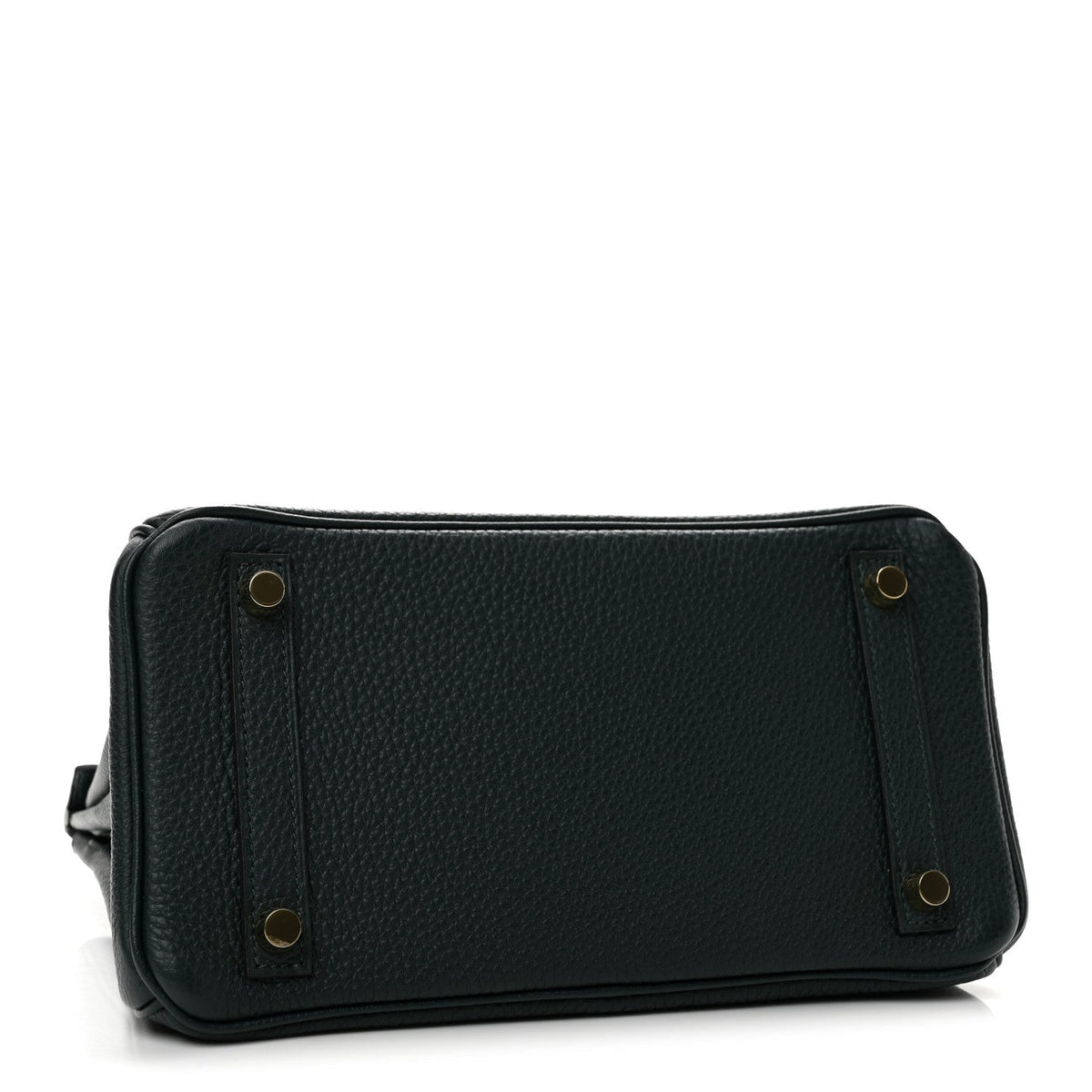 Hermes Togo Matte Alligator Birkin Touch 25 Vert Cypress